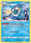 Image for Vaporeon (030/185) (SWSH04) - Pokemon