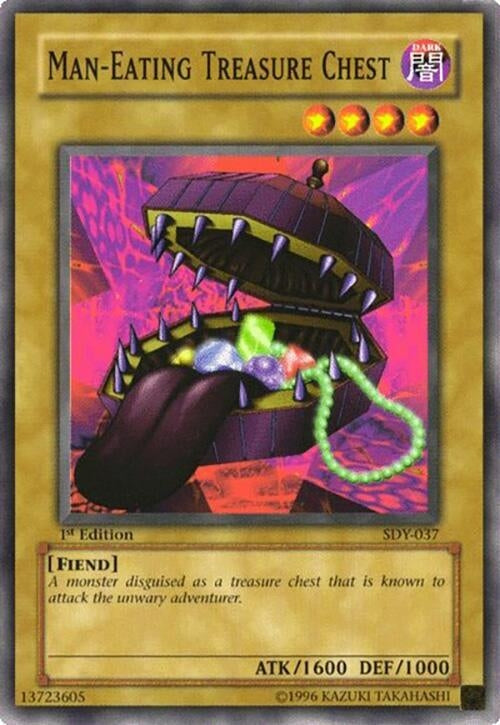 Image for Man-Eating Treasure Chest (SDY-037) (SDY) - YuGiOh