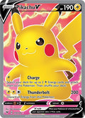 Image for Pikachu V (Full Art) (170/185) (SWSH04) - Pokemon