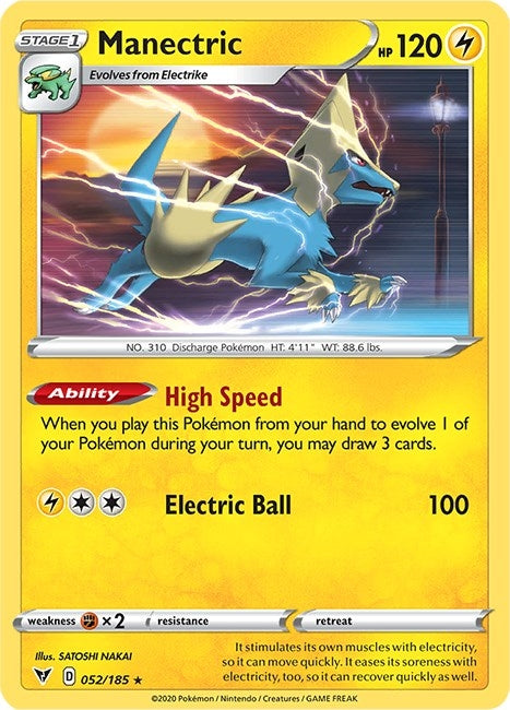 Image for Manectric (052/185) (SWSH04) - Pokemon