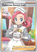 Image for Pokemon Center Lady (Full Art) (185/185) (SWSH04) - Pokemon