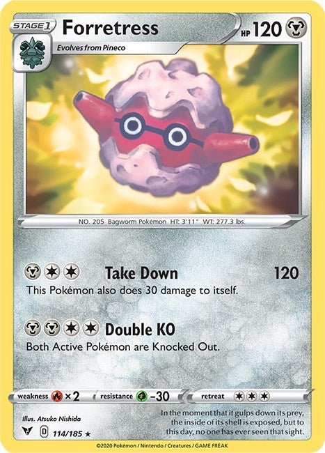 Image for Forretress (114/185) (SWSH04) - Pokemon