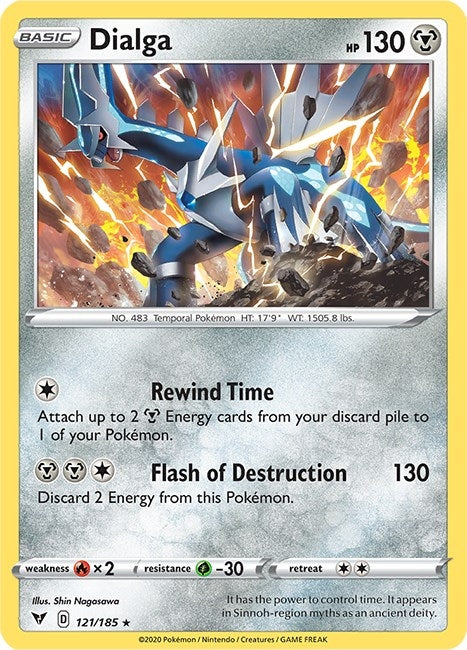 Image for Dialga (121/185) (SWSH04) - Pokemon