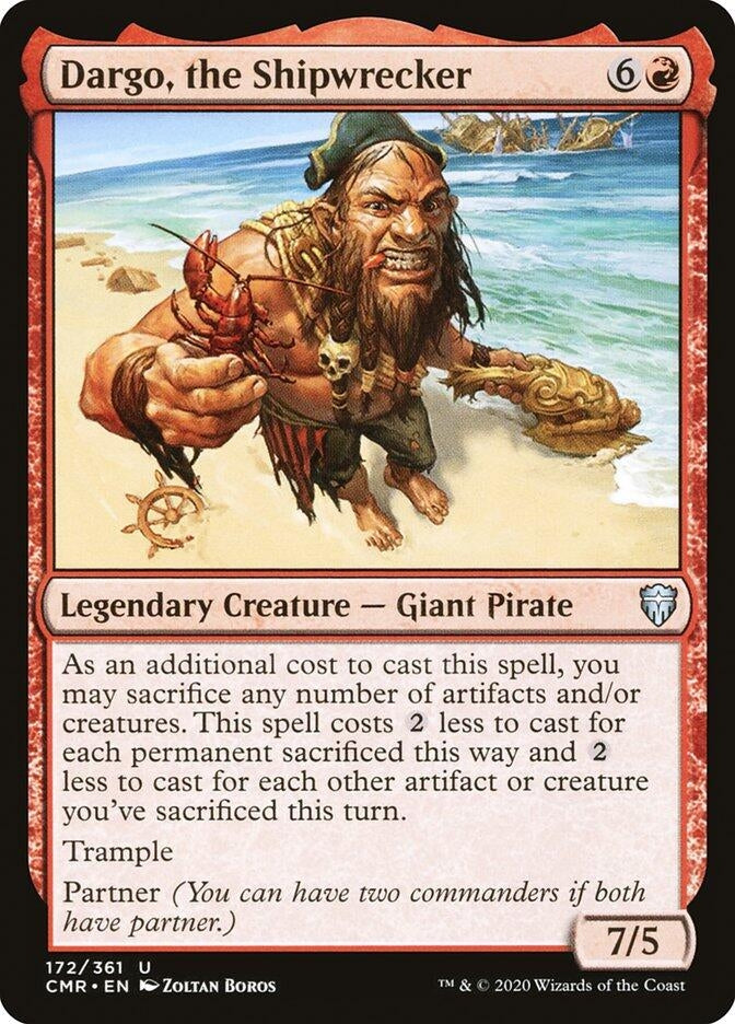 Image for Dargo, the Shipwrecker (172) (Commander Legends) - Magic: The Gathering