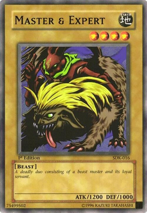 Image for Master & Expert (SDK-016) (SDK) - YuGiOh