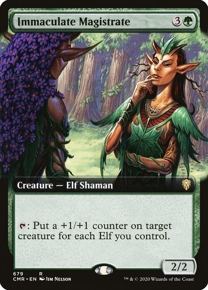 Image for Immaculate Magistrate (Extended Art) (679) (Commander Legends) - Magic: The Gathering