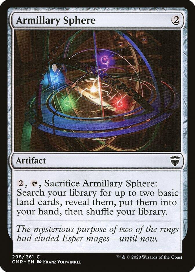Image for Armillary Sphere (298) (Commander Legends) - Magic: The Gathering
