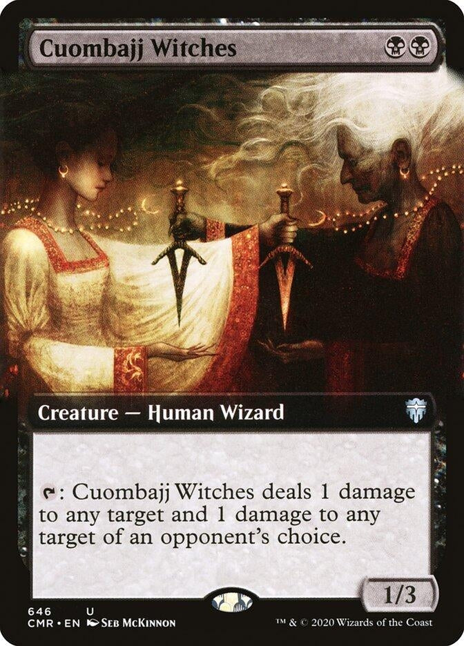 Image for Cuombajj Witches (Extended Art) (646) (Commander Legends) - Magic: The Gathering