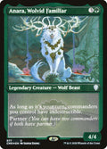 Image for Anara, Wolvid Familiar (Foil Etched) (577) (Commander Legends) - Magic: The Gathering