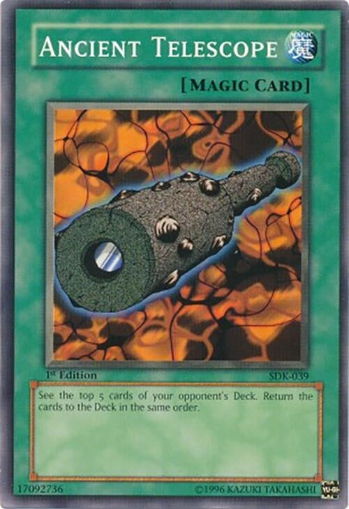 Image for Ancient Telescope (SDK-039) (SDK) - YuGiOh