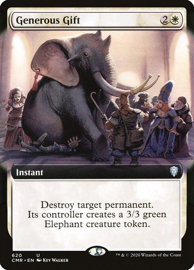 Image for Generous Gift (Extended Art) (620) (Commander Legends) - Magic: The Gathering