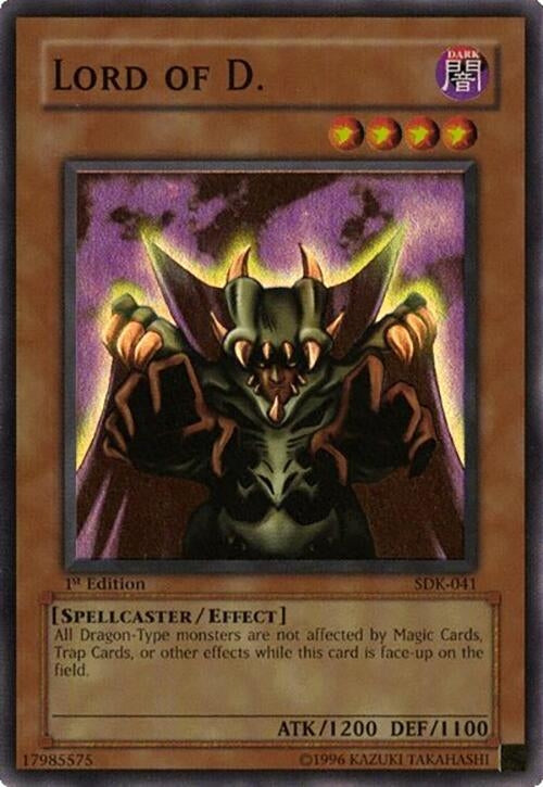 Image for Lord of D. (SDK-041) (SDK) - YuGiOh