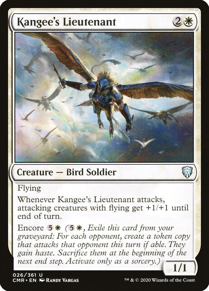 Image for Kangee's Lieutenant (26) (Commander Legends) - Magic: The Gathering