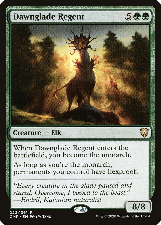 Image for Dawnglade Regent (222) (Commander Legends) - Magic: The Gathering