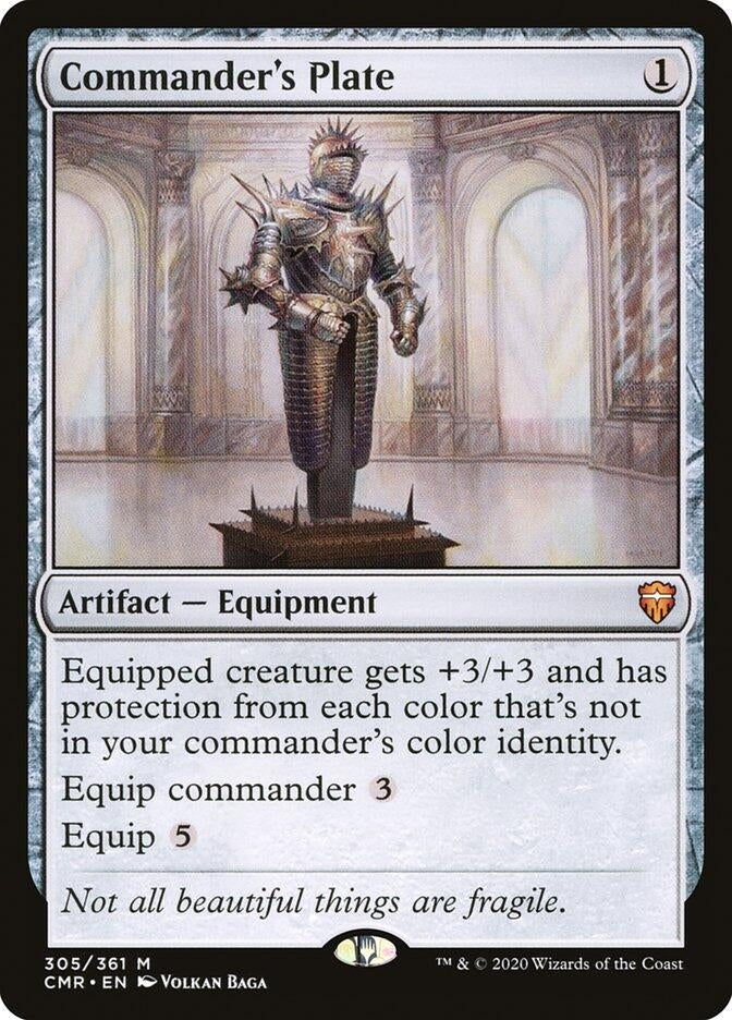 Image for Commander's Plate (305) (Commander Legends) - Magic: The Gathering