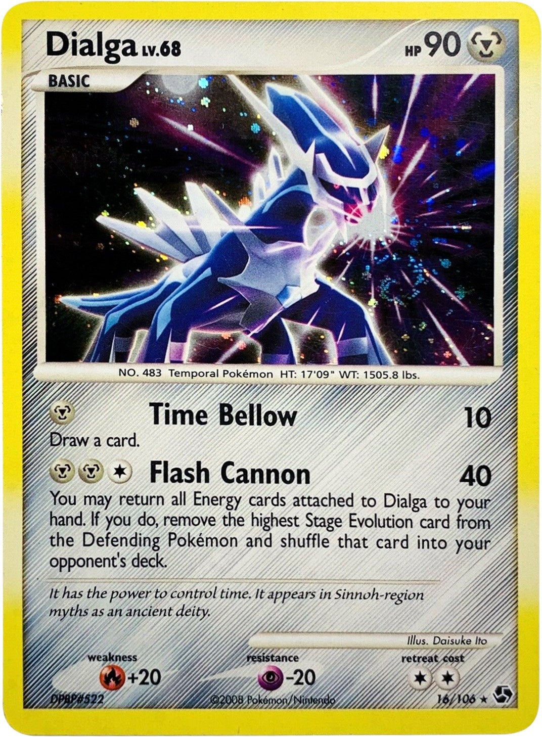 Image for Dialga - 16/106 (Cosmos Holo) (016/106) (PR) - Pokemon
