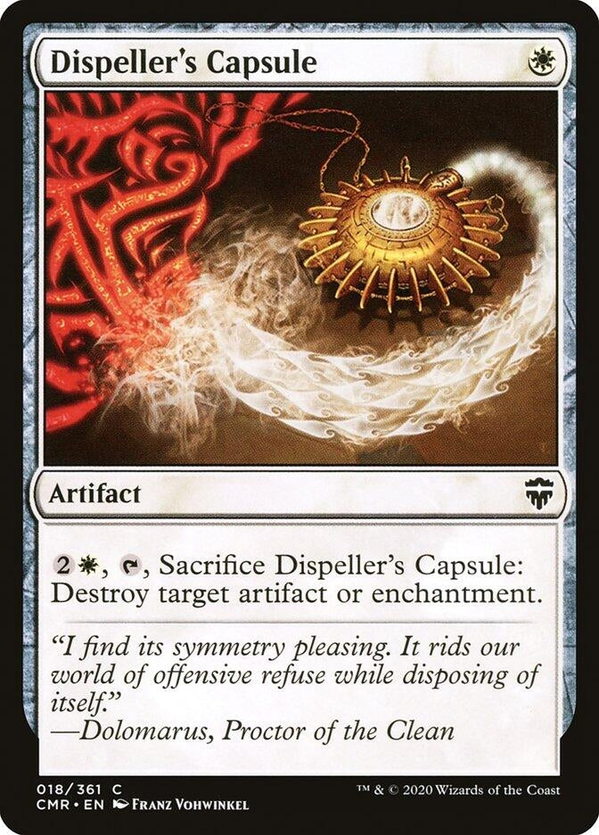 Image for Dispeller's Capsule (18) (Commander Legends) - Magic: The Gathering