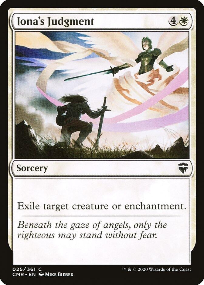 Image for Iona's Judgment (25) (Commander Legends) - Magic: The Gathering
