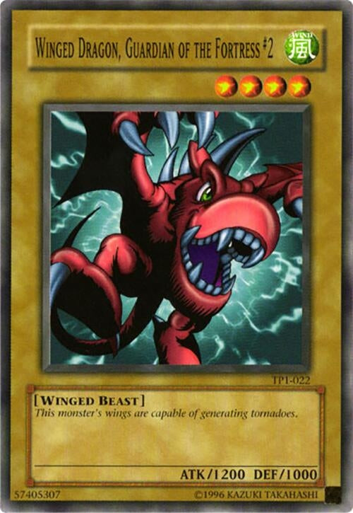 Image for Winged Dragon, Guardian of the Fortress #2 (TP1-022) (TP1) - YuGiOh