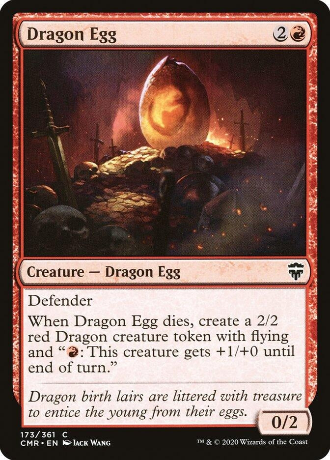 Image for Dragon Egg (173) (Commander Legends) - Magic: The Gathering