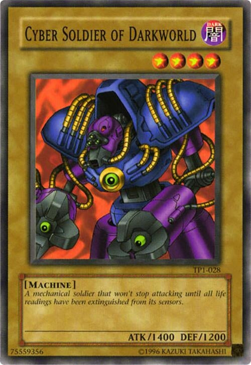 Image for Cyber Soldier of Darkworld (TP1-028) (TP1) - YuGiOh