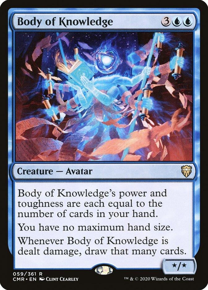Image for Body of Knowledge (59) (Commander Legends) - Magic: The Gathering