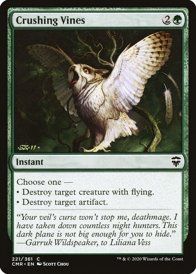 Image for Crushing Vines (221) (Commander Legends) - Magic: The Gathering