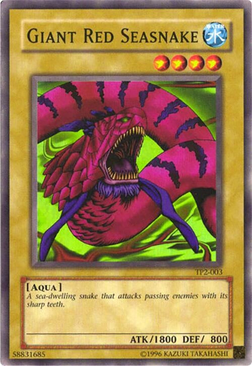 Image for Giant Red Seasnake (TP2-003) (TP2) - YuGiOh