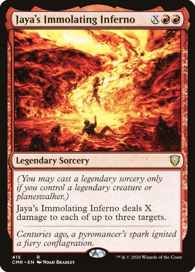Image for Jaya's Immolating Inferno (415) (Commander Legends) - Magic: The Gathering