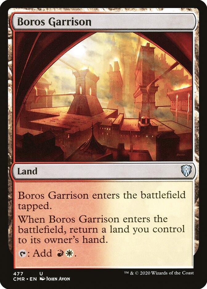 Image for Boros Garrison (477) (Commander Legends) - Magic: The Gathering