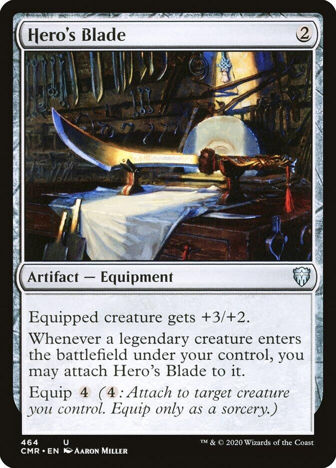 Image for Hero's Blade (464) (464) (Commander Legends) - Magic: The Gathering