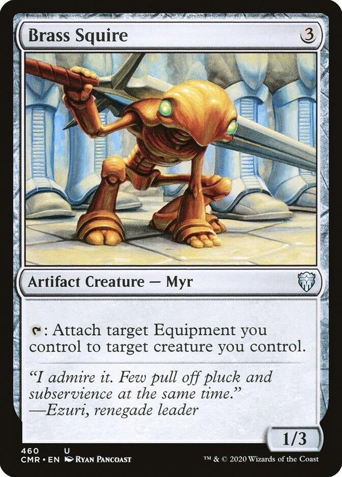 Image for Brass Squire (460) (Commander Legends) - Magic: The Gathering