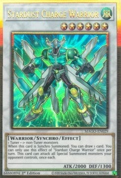 Stardust Charge Warrior (MAGO-EN029) (MAGO)