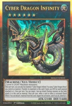 Cyber Dragon Infinity (Alternate Art) (MAGO-EN033) (MAGO)