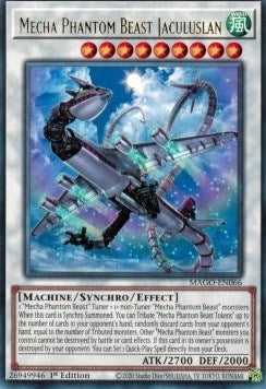 Image for Mecha Phantom Beast Jaculuslan (MAGO-EN066) (MAGO) - YuGiOh