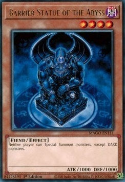 Image for Barrier Statue of the Abyss (MAGO-EN111) (MAGO) - YuGiOh