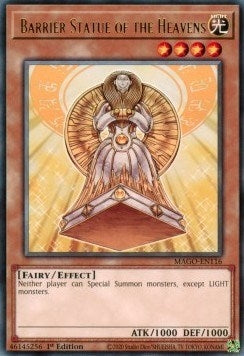 Image for Barrier Statue of the Heavens (MAGO-EN116) (MAGO) - YuGiOh