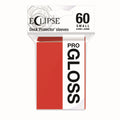 Image for PRO-Gloss Eclipse Small Deck Protector Sleeves - Apple Red (60-Pack) - Card Sleeves
