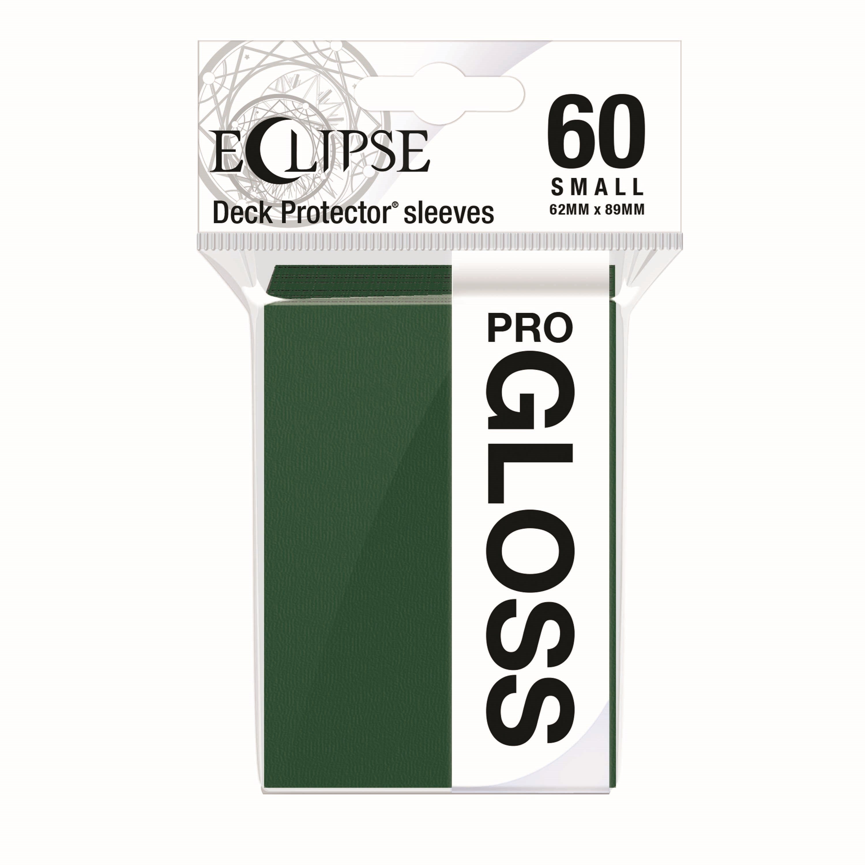 Image for PRO-Gloss Eclipse Small Deck Protector Sleeves - Forest Green (60-Pack) - Card Sleeves