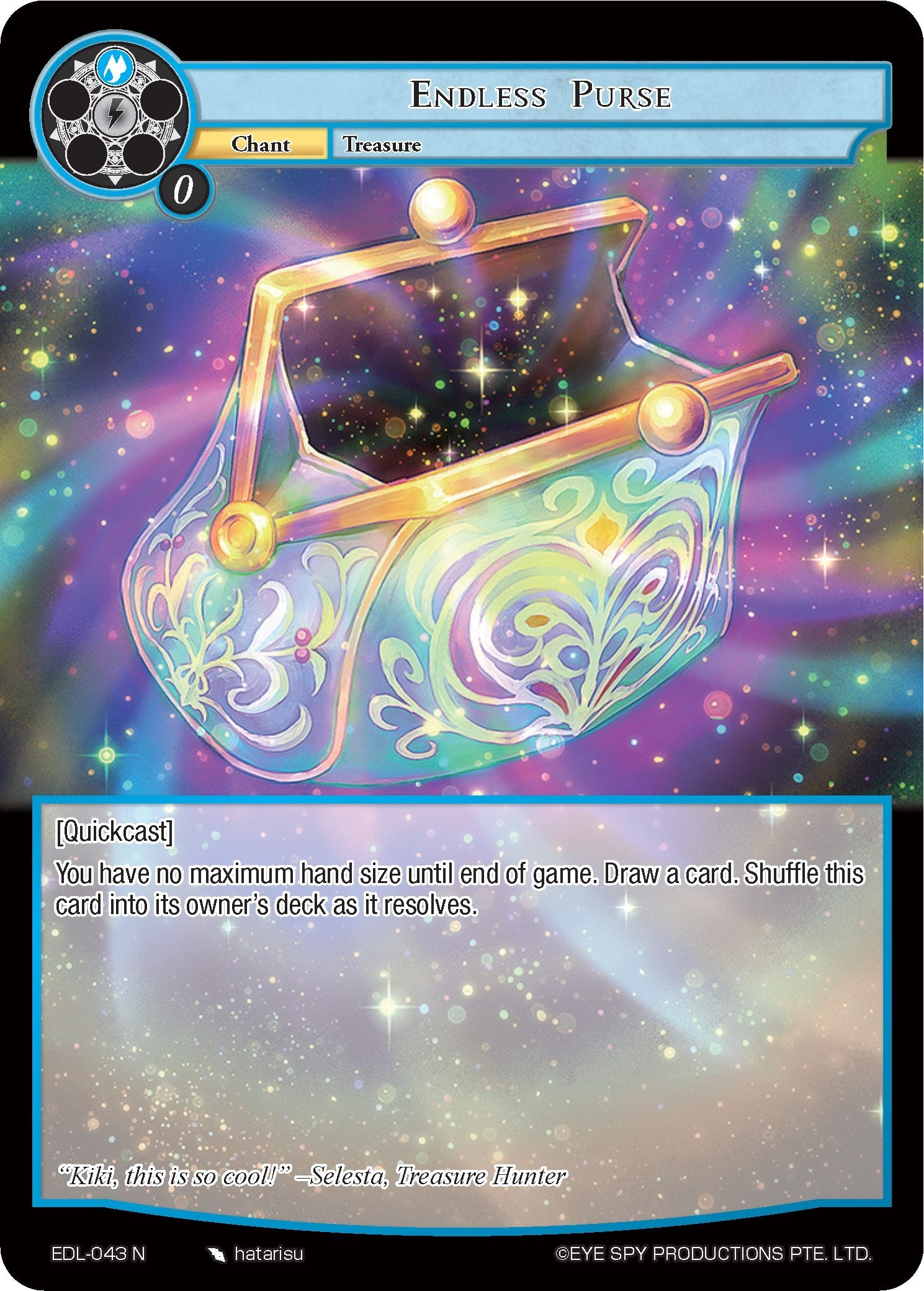 Image for Endless Purse (EDL-043) (The Epic of the Dragon Lord) - Force of Will