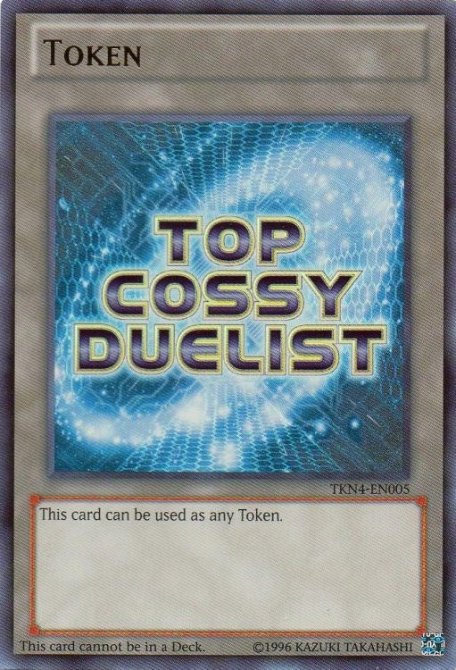 Image for Token: Top Ranked COSSY Duelist (Blue) (TKN4-EN005) (TKN) - YuGiOh