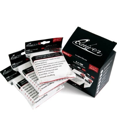 Image for Apollo Clear Card Sleeves for Standard Cards - Transparent (3 x 100) - Card Sleeves