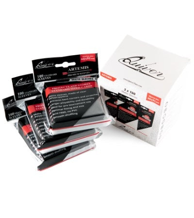 Image for Artemis Matte Card Sleeves for Standard Cards - Black (3 x 100) - Card Sleeves