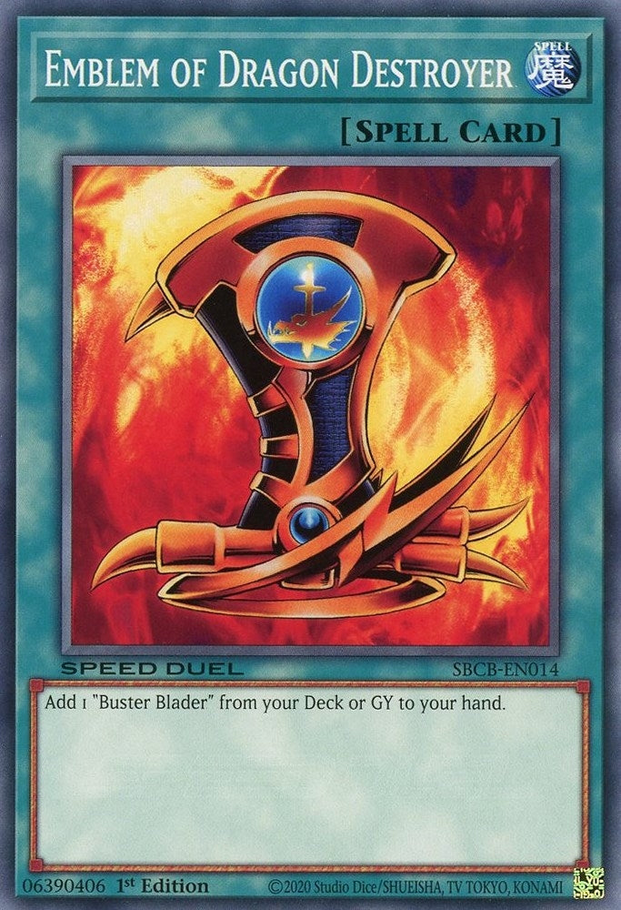 Image for Emblem of Dragon Destroyer (SBCB-EN014) (SBCB) - YuGiOh