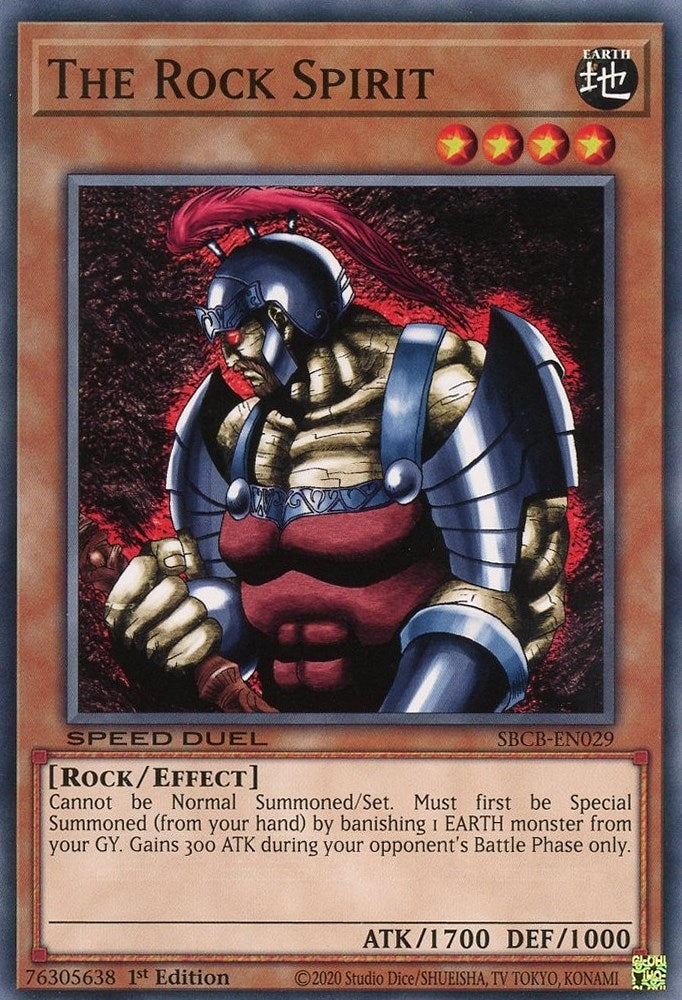 Image for The Rock Spirit (SBCB-EN029) (SBCB) - YuGiOh