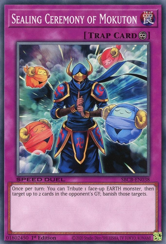 Image for Sealing Ceremony of Mokuton (SBCB-EN038) (SBCB) - YuGiOh