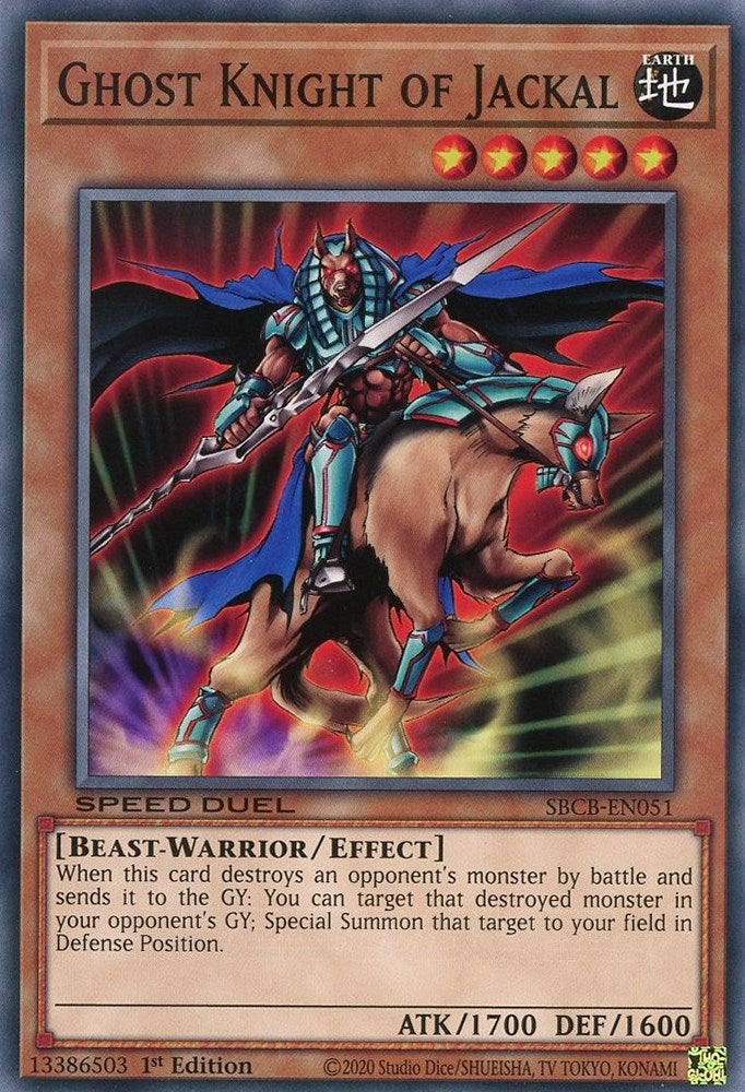Image for Ghost Knight of Jackal (SBCB-EN051) (SBCB) - YuGiOh