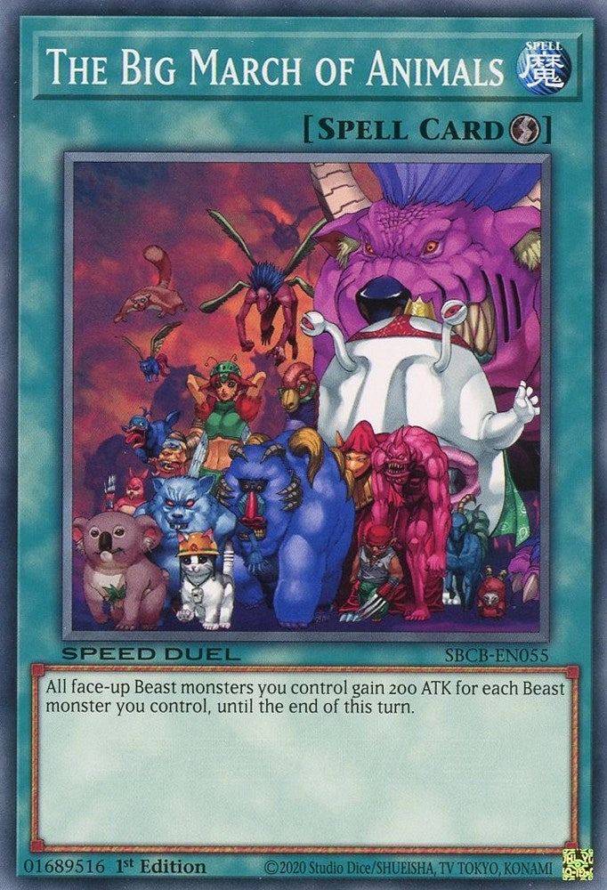 Image for The Big March of Animals (SBCB-EN055) (SBCB) - YuGiOh