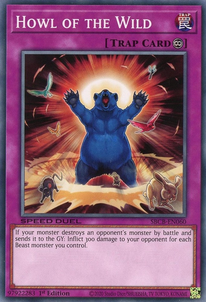 Image for Howl of the Wild (SBCB-EN060) (SBCB) - YuGiOh