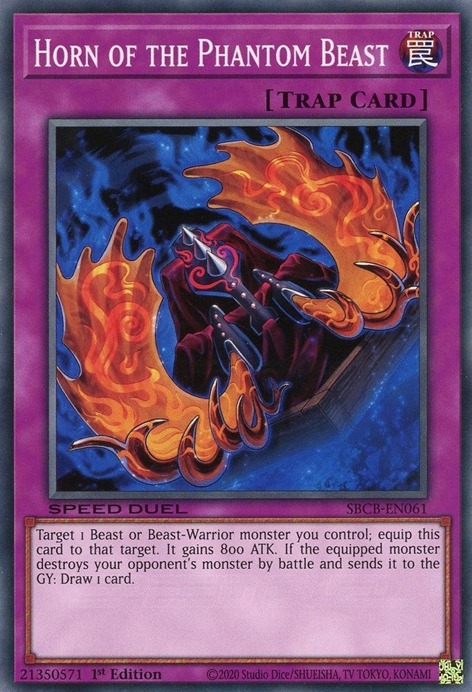 Image for Horn of the Phantom Beast (SBCB-EN061) (SBCB) - YuGiOh